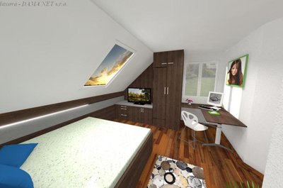 Vizualizace - dětské pokoje