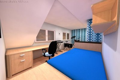 Vizualizace - dětské pokoje