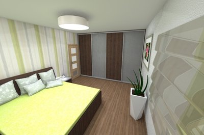 Vizualizace ložnice