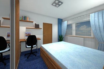 Vizualizace ložnice