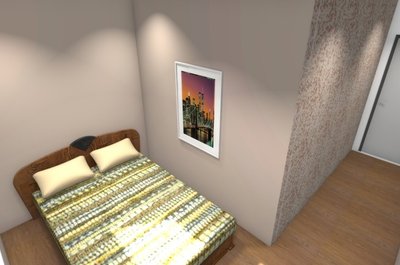 Vizualizace ložnice
