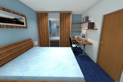 Vizualizace ložnice