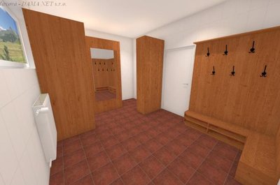 Vizualizace - skříně